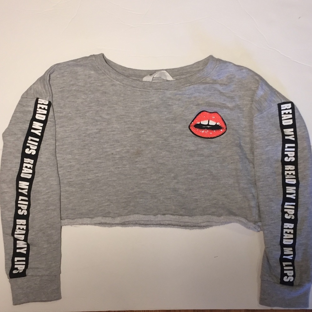 H&M girls crop top